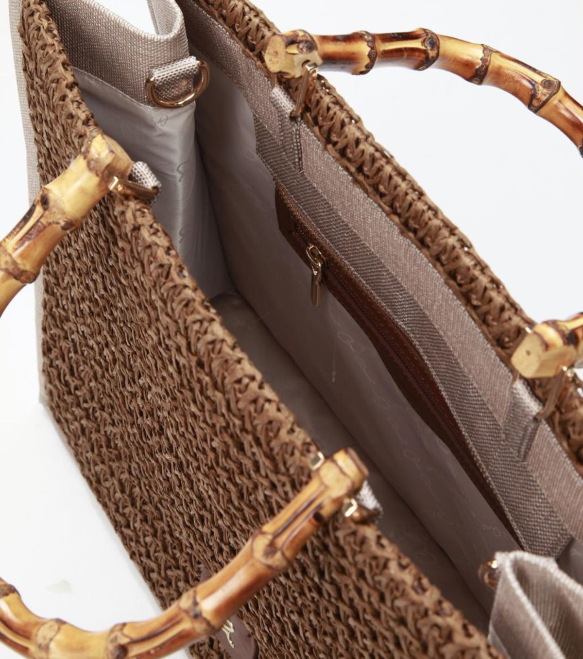 BORSA A MANO ANTHEA BAMBOO - 1004-0256