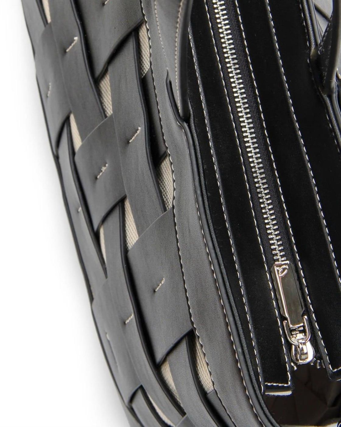 BORSA DESIGN A TRECCIA MYRTO - 1010-2554