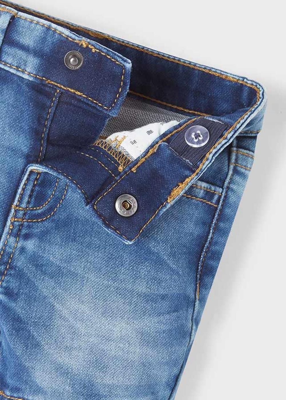 Bermuda jeans soft denim - 1228