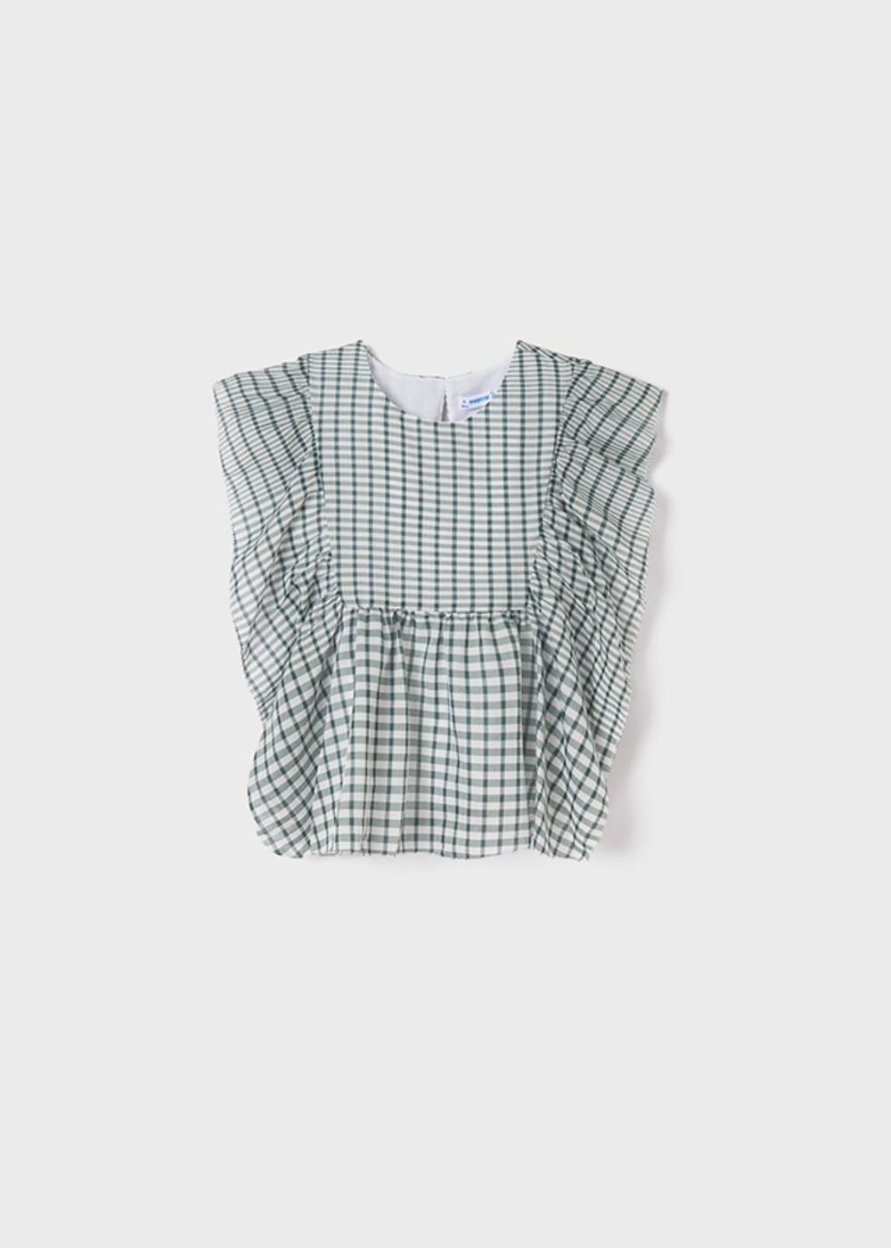 Blusa voile quadri - 6123