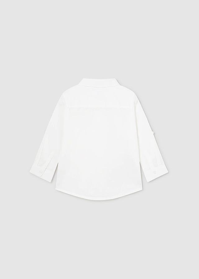 Camicia m/l lino basica - 117