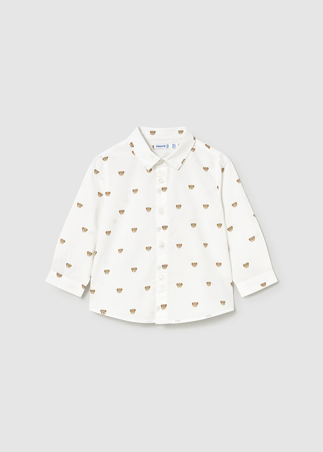 Camicia m/l stampata - 2107
