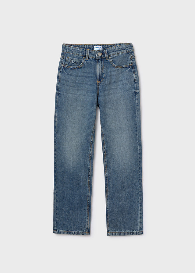 Pantalone lungo jeans relax - 7574