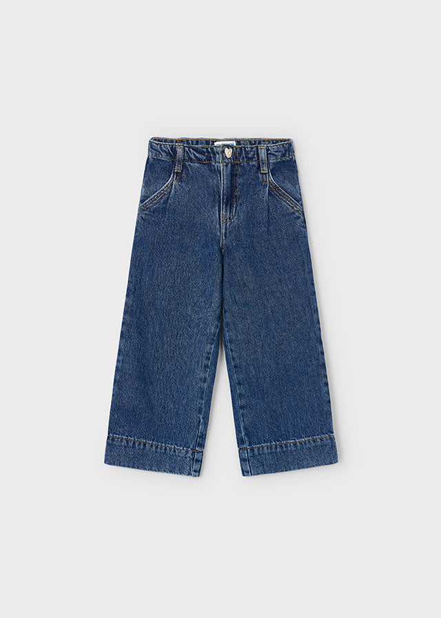 Pantalone denim wide leg - 4578