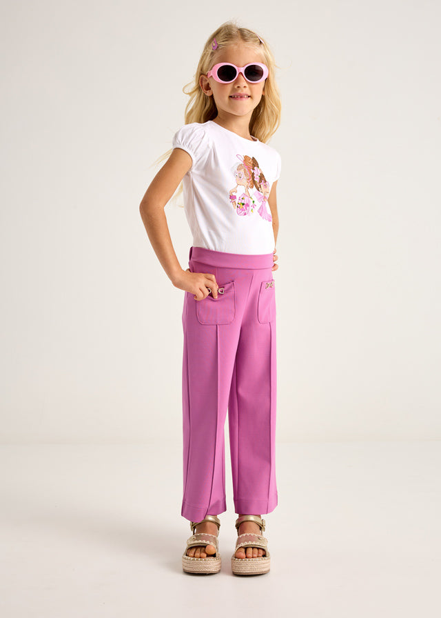 Pantalone lungo punto roma - 3552