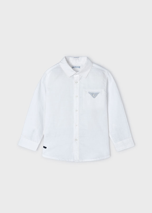 Camicia m/l lino - 3122