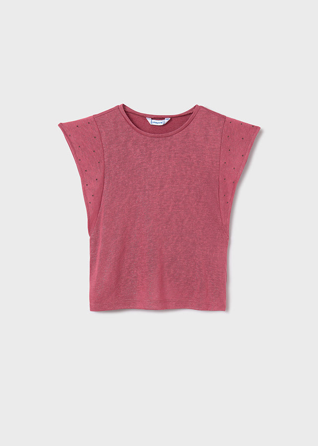 Maglia canotta borchiata - 6019
