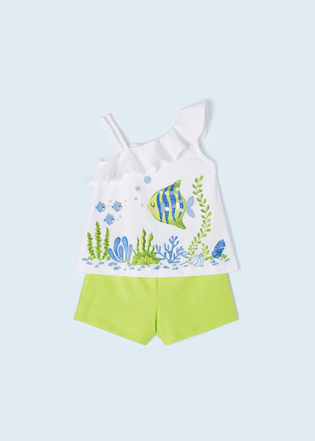 Completo short asimmetrico - 3218