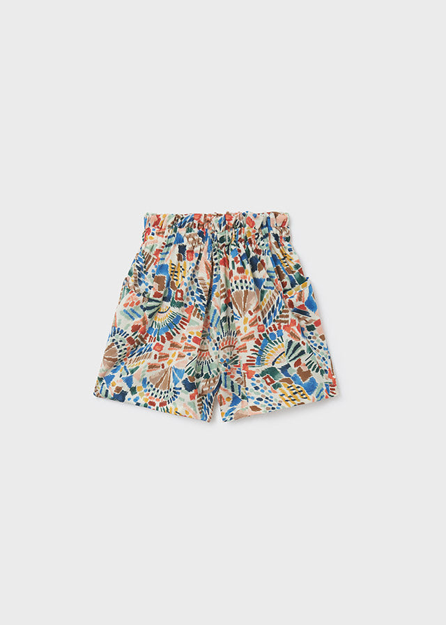 Gonna pantalone stampata - 6907