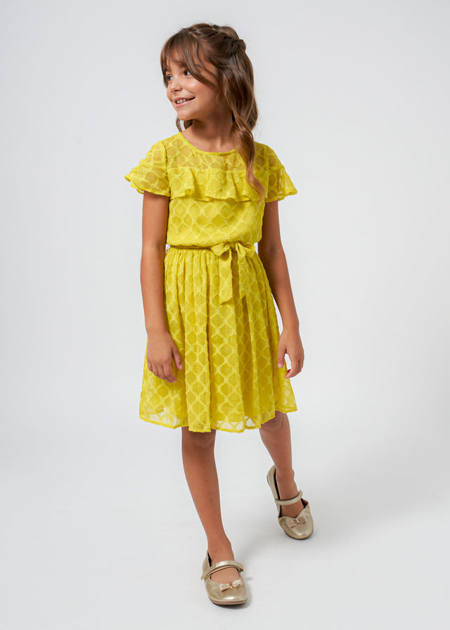 Vestito garza fantasia - 6948