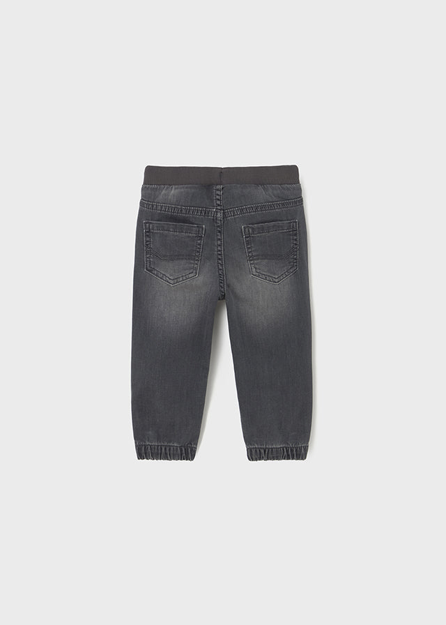 Pantalone soft denim jogger - 2508