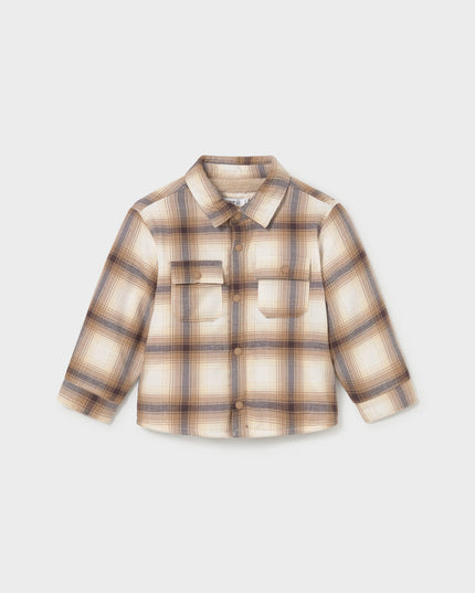 Overshirt quadri foderato - 2108