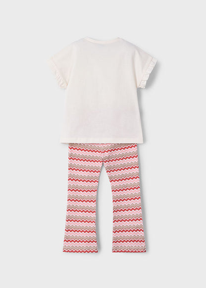 Completo leggings caviglia flare - 3709