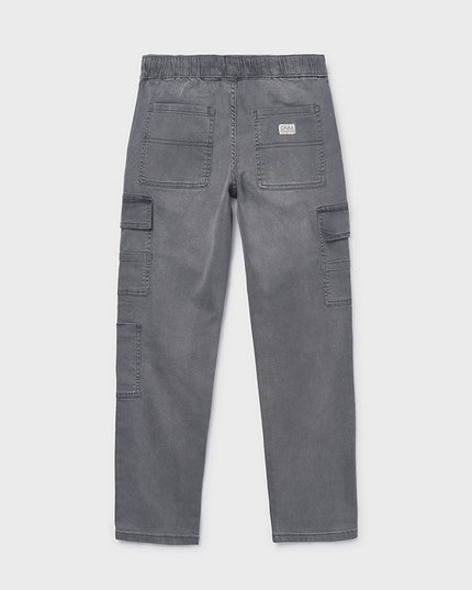 Pantalone denim jogger cargo - 6570
