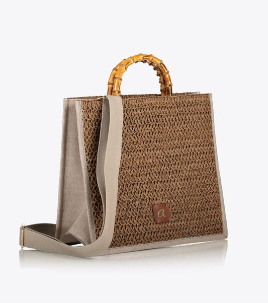 BORSA A MANO ANTHEA BAMBOO - 1004-0256