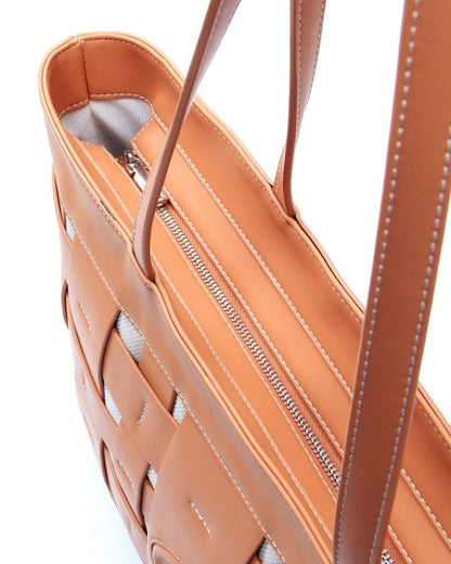 BORSA DESIGN A TRECCIA MYRTO - 1010-2554