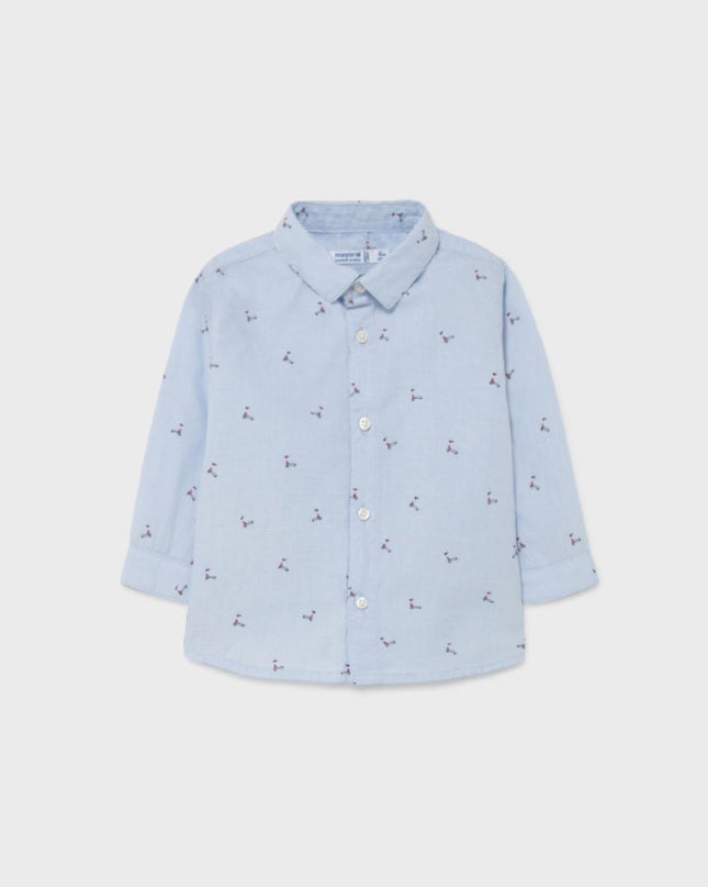 CAMICIA MANICA LUNGA STAMPATA - 2147