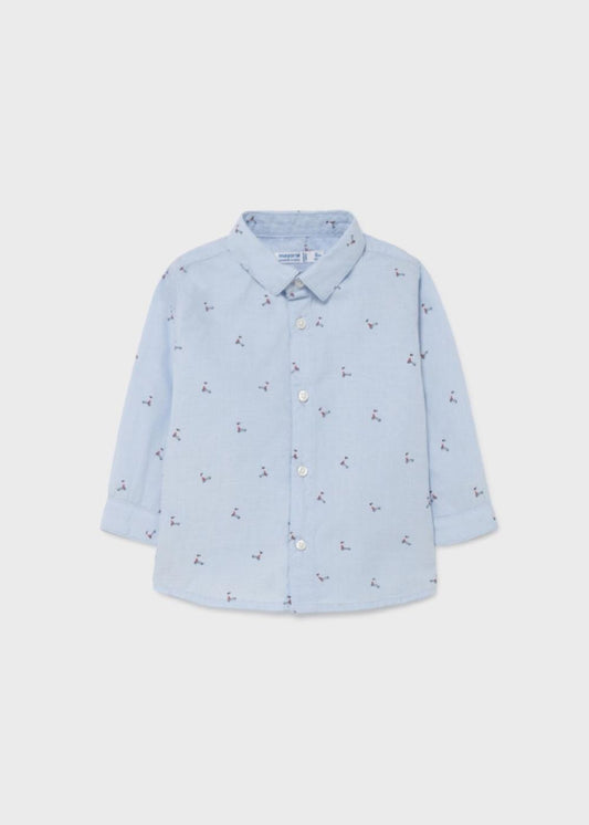 CAMICIA MANICA LUNGA STAMPATA - 2147