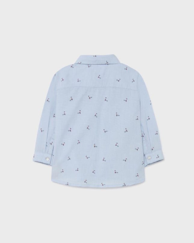 CAMICIA MANICA LUNGA STAMPATA - 2147