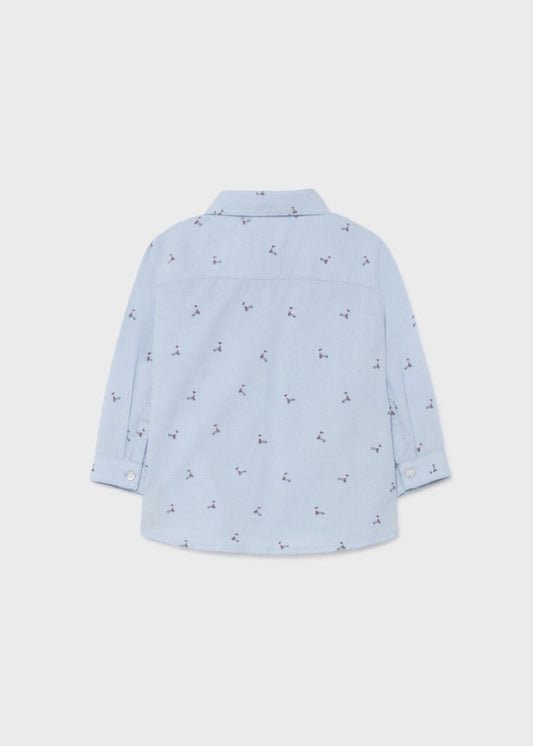 CAMICIA MANICA LUNGA STAMPATA - 2147
