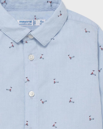 CAMICIA MANICA LUNGA STAMPATA - 2147