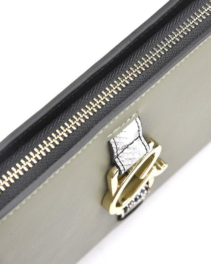 ZENANA WALLET ZIP AROUND SNAKE TEXTURE - 1101-1235