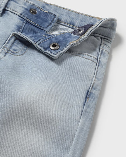 Pantalone soft denim 5 tasche - 1582