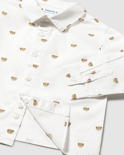 Camicia m/l stampata - 2107