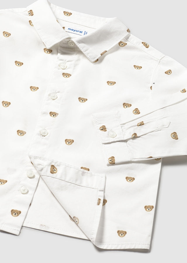 Camicia m/l stampata - 2107