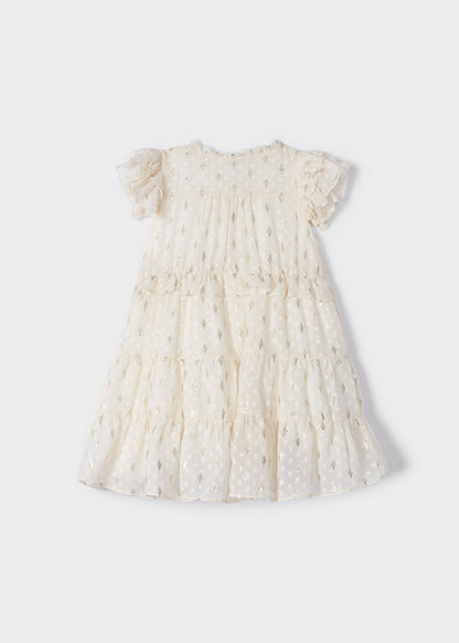 Vestito foil champagne - 3927