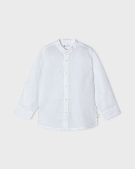 Camicia m/l collo coreana lino - 3120B