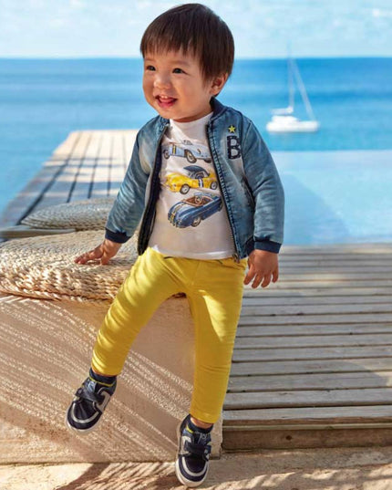 PANT.TWILL JOGGER SOFT DENIM - 1547