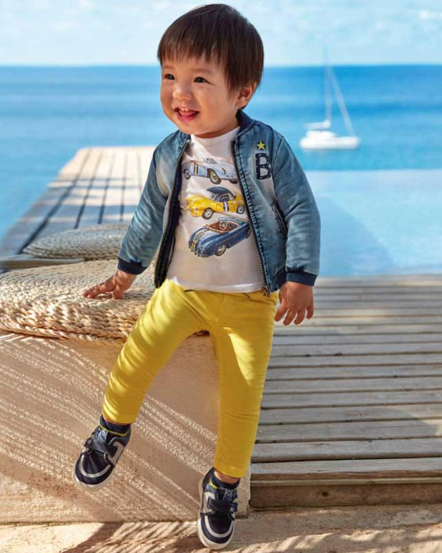 PANT.TWILL JOGGER SOFT DENIM - 1547