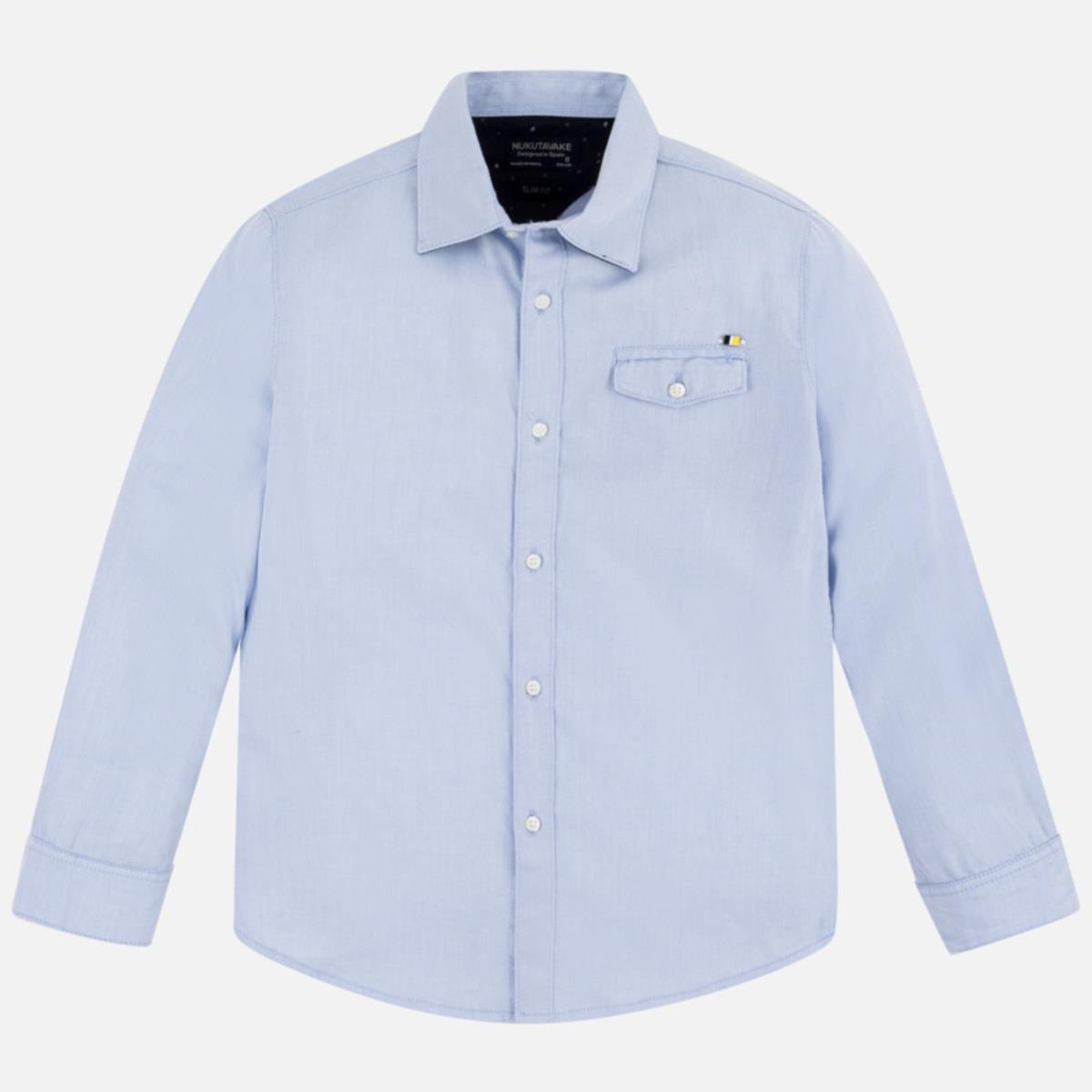 CAMICIA M/L CONTRASTI - 6157