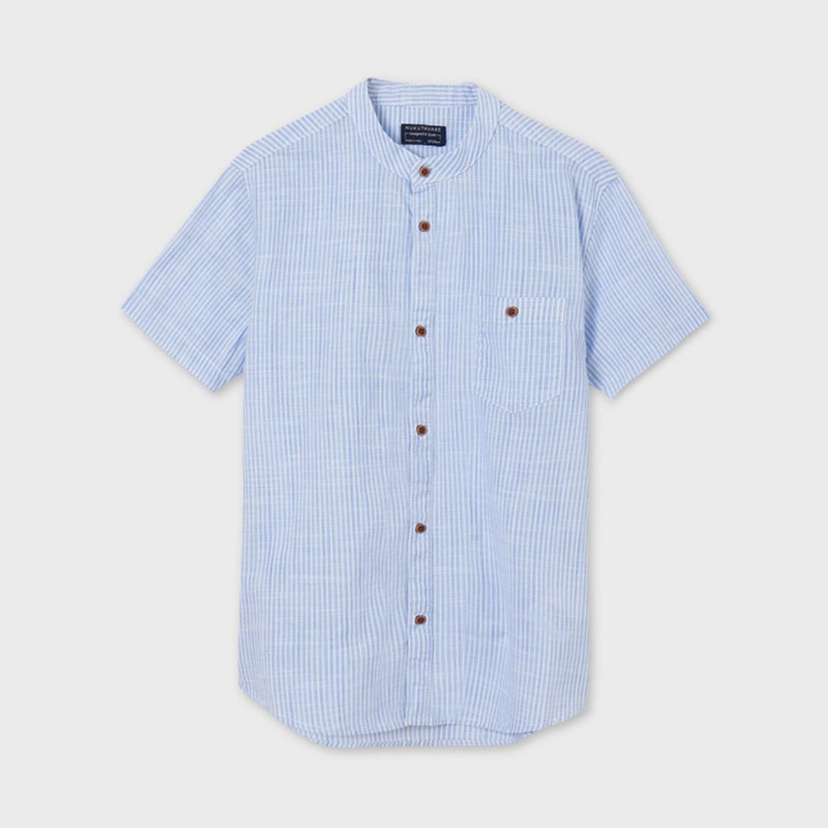 CAMICIA M/C COLLO MAO - 6113