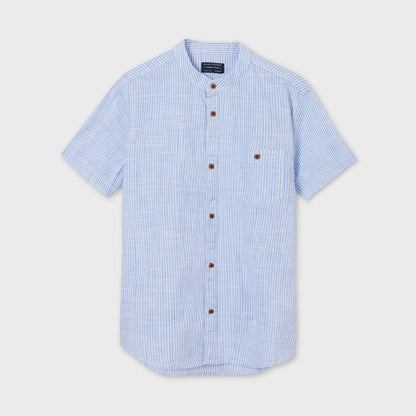 CAMICIA M/C COLLO MAO - 6113