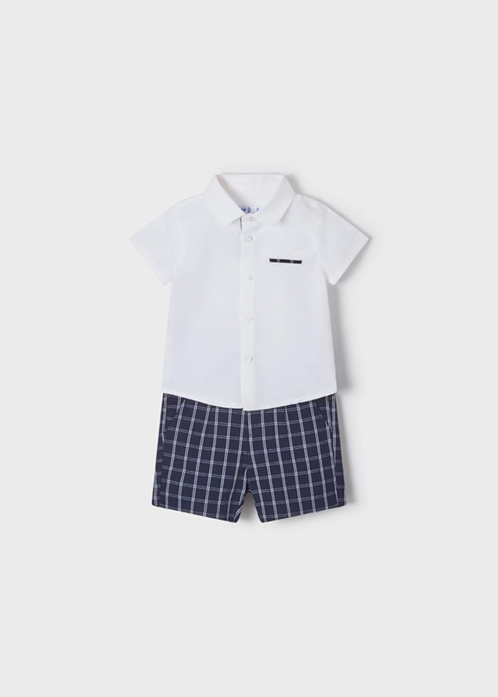 Completo bermuda lino vestire - 1232