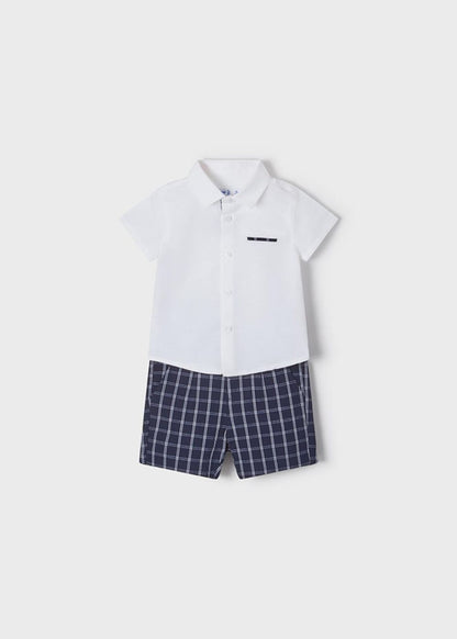 Completo bermuda lino vestire - 1232