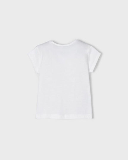 Maglia m/c ricamata - 3036