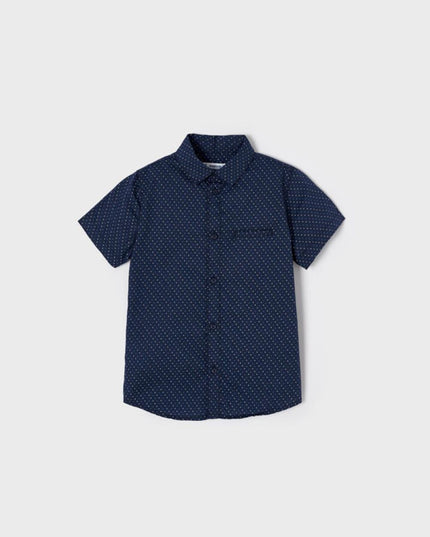 Camicia m/c micro stampa - 3118