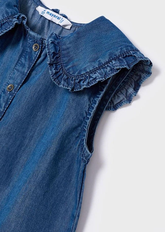 Blusa denim - 3128