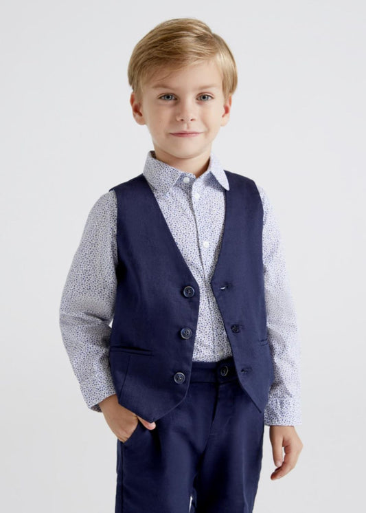 Gilet lino tailoring - 3338