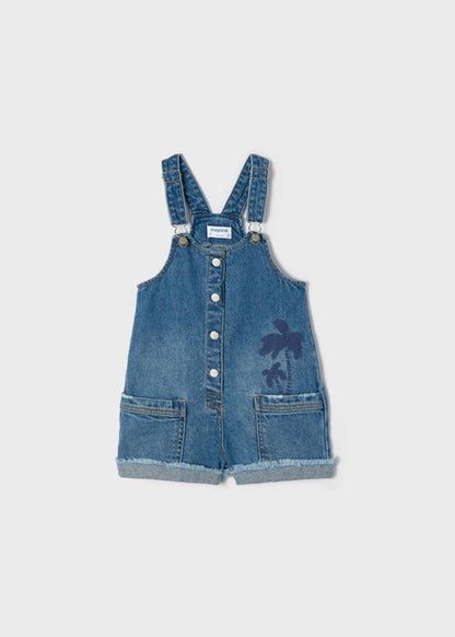 Salopette corta jeans - 3667