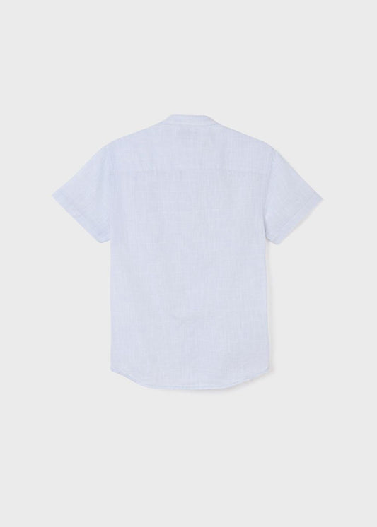 camicia m/c collo mao - 6112