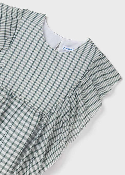 Blusa voile quadri - 6123
