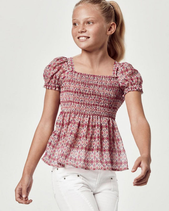 Blusa nido d'ape - 6130