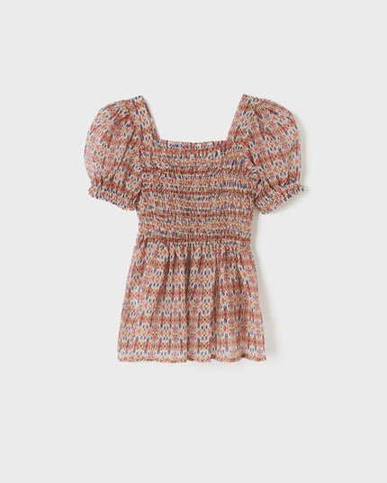 Blusa nido d'ape - 6130