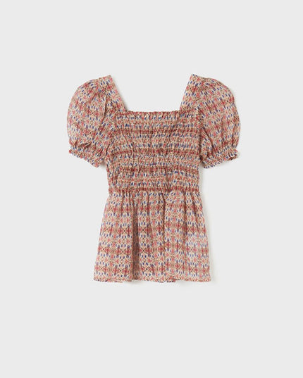 Blusa nido d'ape - 6130