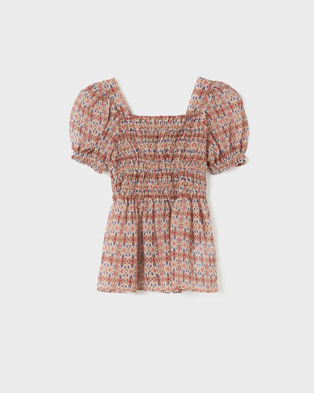 Blusa nido d'ape - 6130