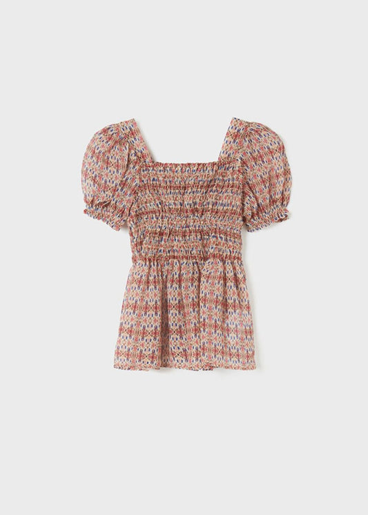 Blusa nido d'ape - 6130